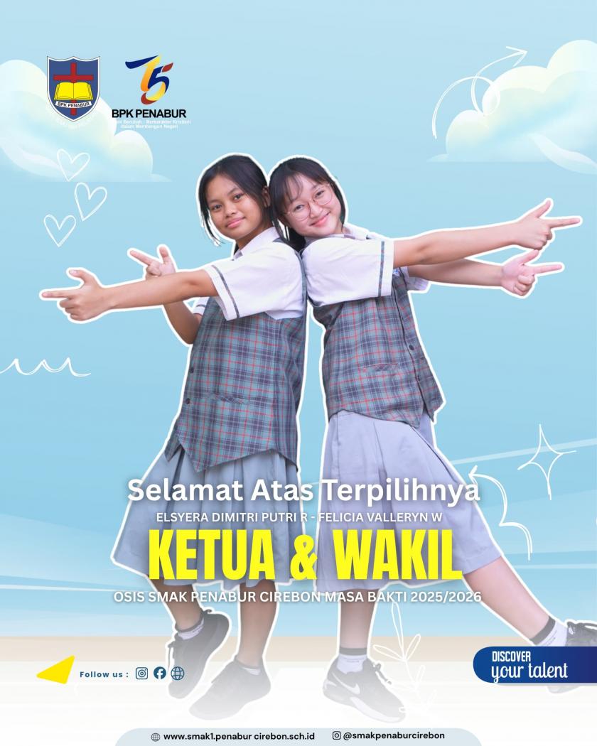 Ketua dan Wakil Ketua Osis 2025/2026