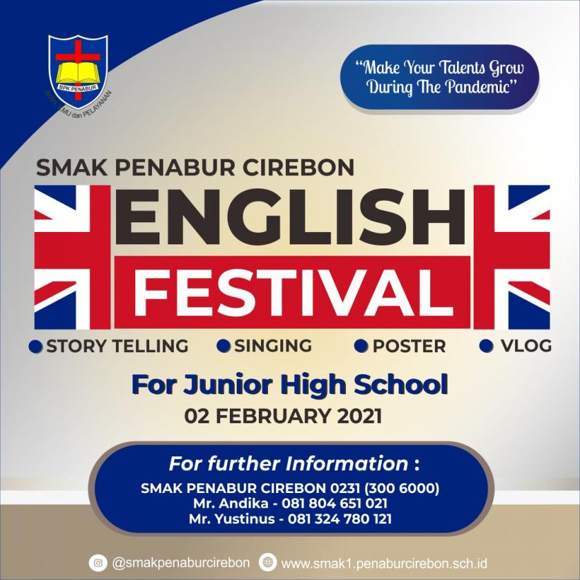 ENGLISH FESTIVAL SMAK PENABUR 2021