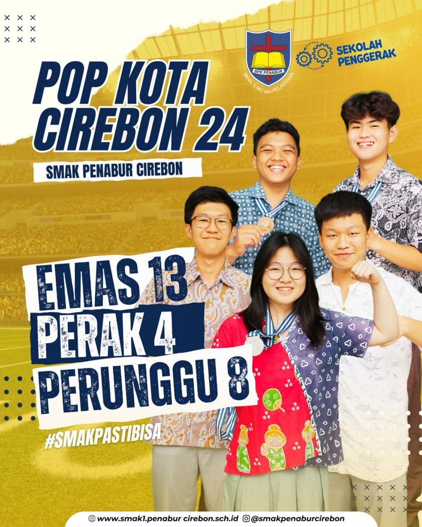 Raihan 13 Emas, 4 Perak, dan 8 Perunggu di POPKOTA Cirebon 2024