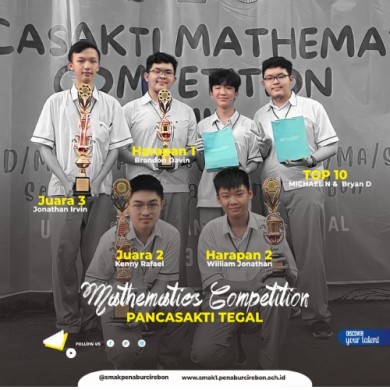 Juara Matematic Pancasakti Tegal