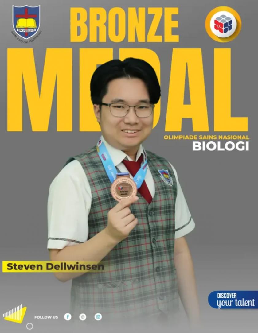 Bronze Medal - Olimpiade Siswa Nasional Biologi