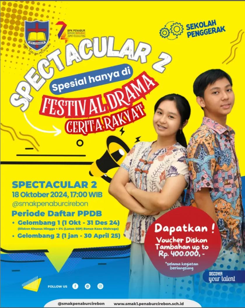 SPECTACULAR 2 BPK PENABUR Cirebon